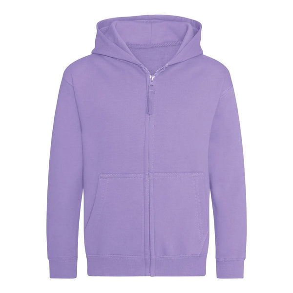Felpa Kids Zoodie viola / XS - personalizzabile con logo