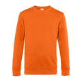 Felpa KING Crew Neck arancione / XS - personalizzabile con logo