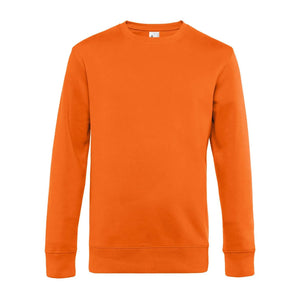Felpa KING Crew Neck arancione / XS - personalizzabile con logo