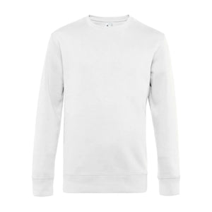 Felpa KING Crew Neck bianco / XS - personalizzabile con logo