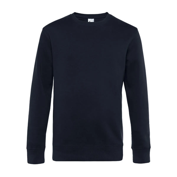 Felpa KING Crew Neck blu / XS - personalizzabile con logo