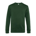Felpa KING Crew Neck bottle green / XS - personalizzabile con logo