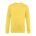 Felpa KING Crew Neck giallo / XS - personalizzabile con logo