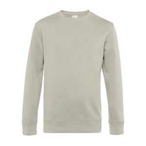 Felpa KING Crew Neck grey fog / XS - personalizzabile con logo