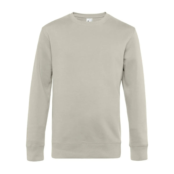 Felpa KING Crew Neck grey fog / XS - personalizzabile con logo