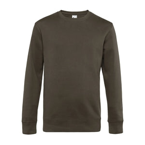 Felpa KING Crew Neck khaki / XS - personalizzabile con logo