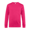Felpa KING Crew Neck magenta pink / XS - personalizzabile con logo