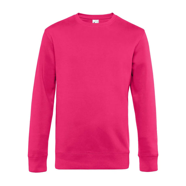 Felpa KING Crew Neck magenta pink / XS - personalizzabile con logo