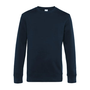 Felpa KING Crew Neck navy blue / XS - personalizzabile con logo