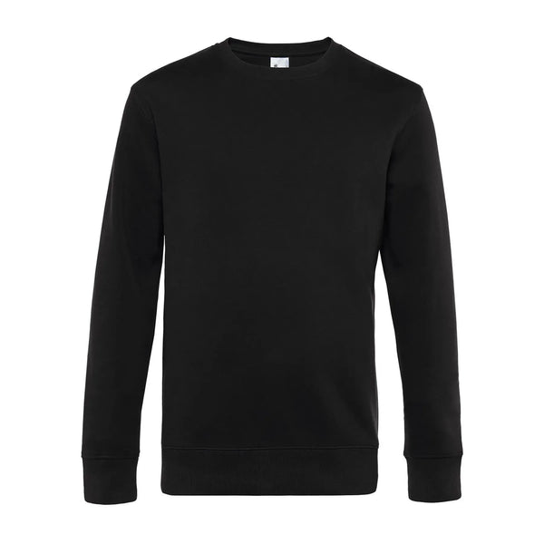 Felpa KING Crew Neck nero / XS - personalizzabile con logo