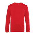 Felpa KING Crew Neck rosso / XS - personalizzabile con logo