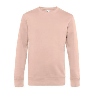 Felpa KING Crew Neck soft rose / XS - personalizzabile con logo