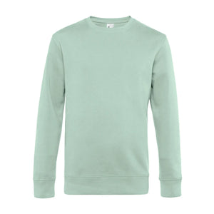 Felpa KING Crew Neck verde / XS - personalizzabile con logo