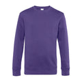 Felpa KING Crew Neck viola / XS - personalizzabile con logo