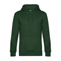 Felpa KING Hooded bottle green / XS - personalizzabile con logo