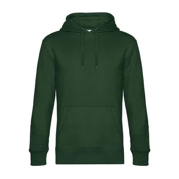 Felpa KING Hooded bottle green / XS - personalizzabile con logo