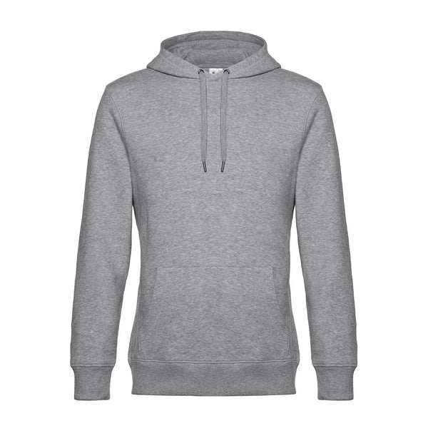 Felpa KING Hooded heather grey / XS - personalizzabile con logo