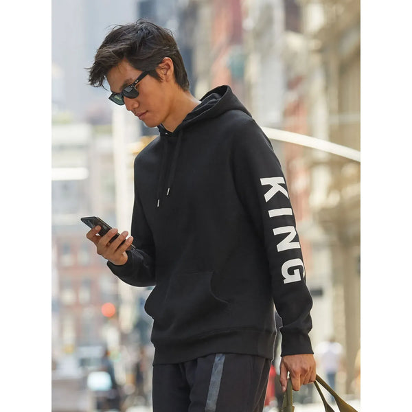 Felpa KING Hooded - personalizzabile con logo