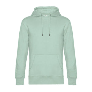 Felpa KING Hooded verde / XS - personalizzabile con logo