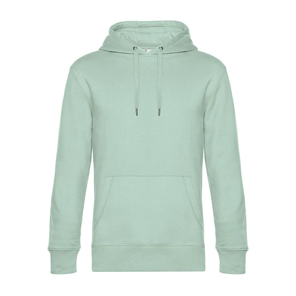 Felpa KING Hooded verde / XS - personalizzabile con logo