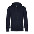 Felpa KING Zipped Hood blu / XS - personalizzabile con logo