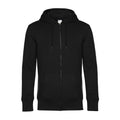 Felpa KING Zipped Hood nero / XS - personalizzabile con logo