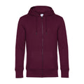 Felpa KING Zipped Hood rosa / XS - personalizzabile con logo