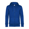 Felpa KING Zipped Hood royal / XS - personalizzabile con logo
