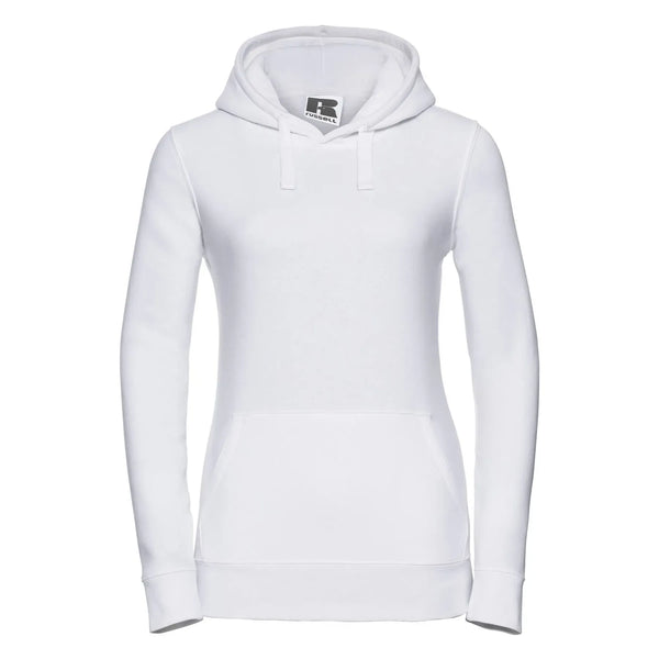 Felpa Ladies Authentic bianco / XS - personalizzabile con logo
