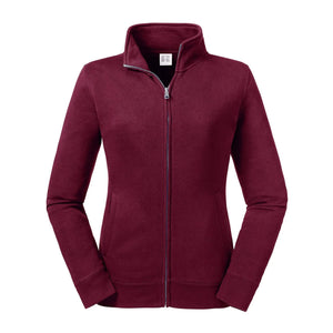 Felpa Ladies Authentic bordeaux / XS - personalizzabile con logo