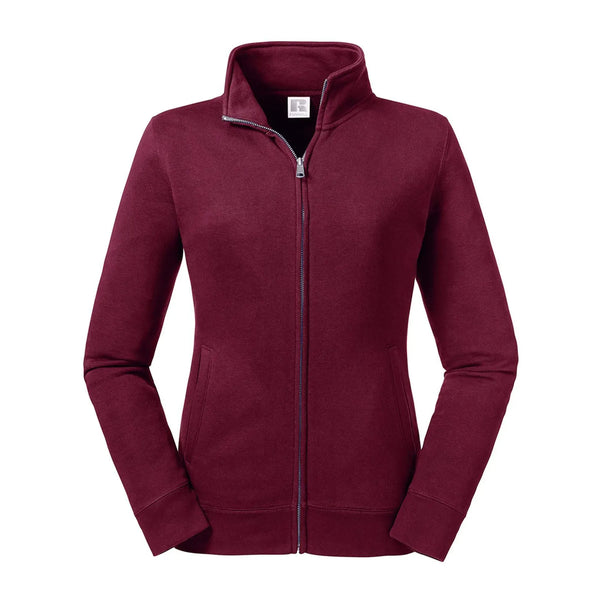 Felpa Ladies Authentic bordeaux / XS - personalizzabile con logo