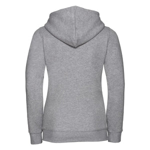 Felpa Ladies Authentic con zip -  cappuccio - personalizzabile con logo