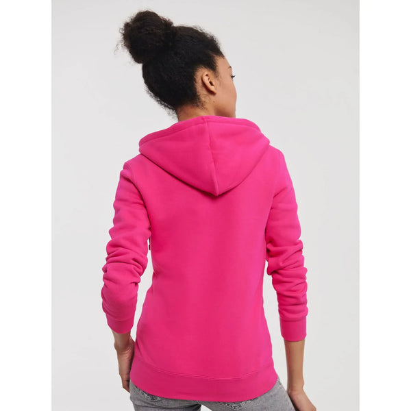 Felpa Ladies Authentic con zip -  cappuccio - personalizzabile con logo