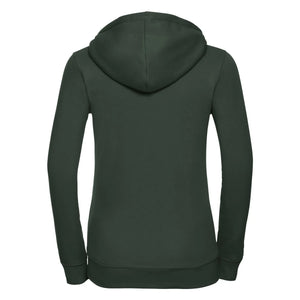 Felpa Ladies Authentic con zip -  cappuccio - personalizzabile con logo