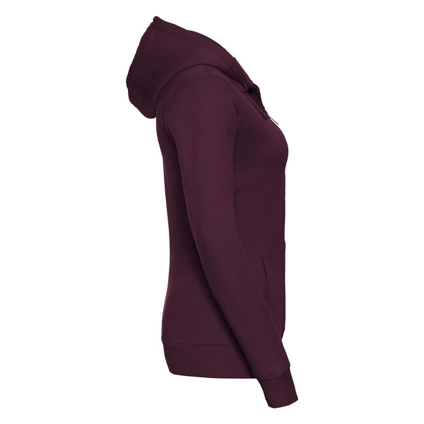 Felpa Ladies Authentic con zip -  cappuccio - personalizzabile con logo