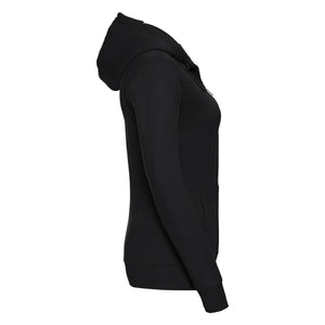 Felpa Ladies Authentic con zip -  cappuccio - personalizzabile con logo