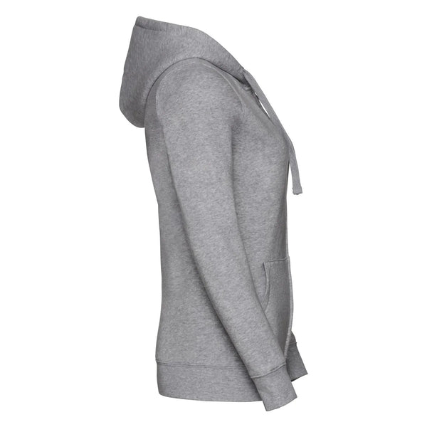 Felpa Ladies Authentic con zip -  cappuccio - personalizzabile con logo