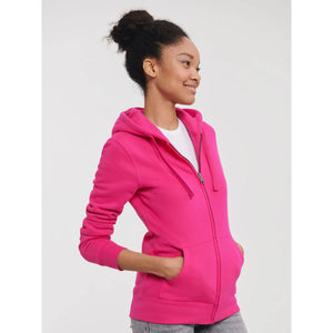 Felpa Ladies Authentic con zip -  cappuccio - personalizzabile con logo