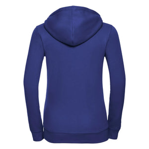 Felpa Ladies Authentic con zip -  cappuccio - personalizzabile con logo