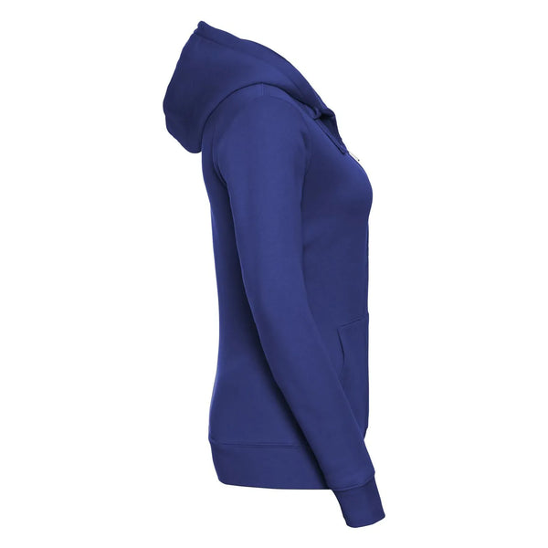 Felpa Ladies Authentic con zip -  cappuccio - personalizzabile con logo