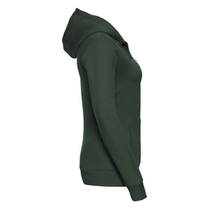 Felpa Ladies Authentic con zip -  cappuccio - personalizzabile con logo