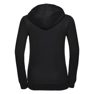 Felpa Ladies Authentic con zip -  cappuccio - personalizzabile con logo
