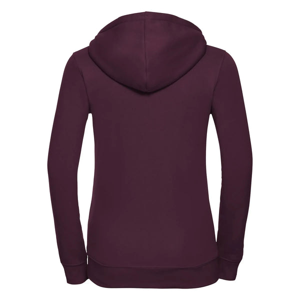 Felpa Ladies Authentic con zip -  cappuccio - personalizzabile con logo