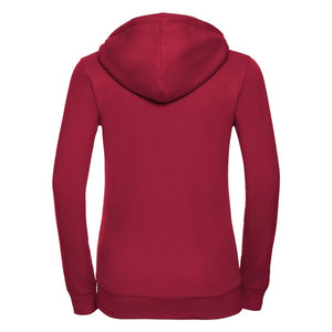 Felpa Ladies Authentic con zip -  cappuccio - personalizzabile con logo
