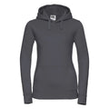 Felpa Ladies Authentic grigio / XS - personalizzabile con logo