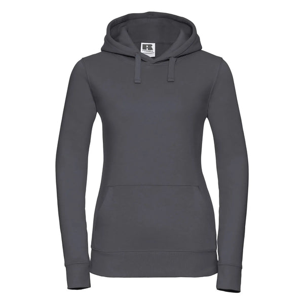 Felpa Ladies Authentic grigio / XS - personalizzabile con logo
