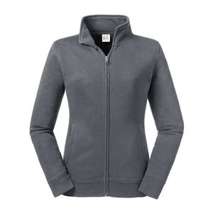 Felpa Ladies Authentic grigio / XS - personalizzabile con logo