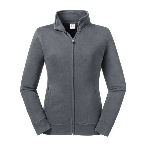 Felpa Ladies Authentic grigio / XS - personalizzabile con logo