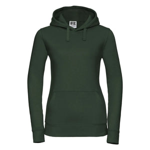 Felpa Ladies Authentic verde / XS - personalizzabile con logo