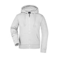 Felpa Ladies bianco / S - personalizzabile con logo